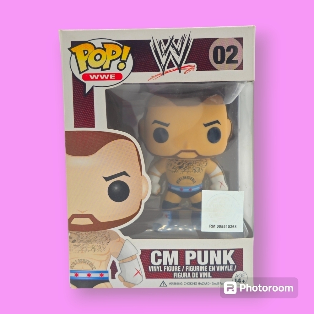 Funko POP! WWE CM Punk #02 Vinyl Figure